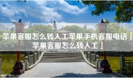 苹果客服怎么转人工苹果手机客服电话「苹果客服怎么转人工」